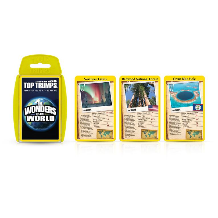 Top Trumps Wonders of the World Game, , hi-res
