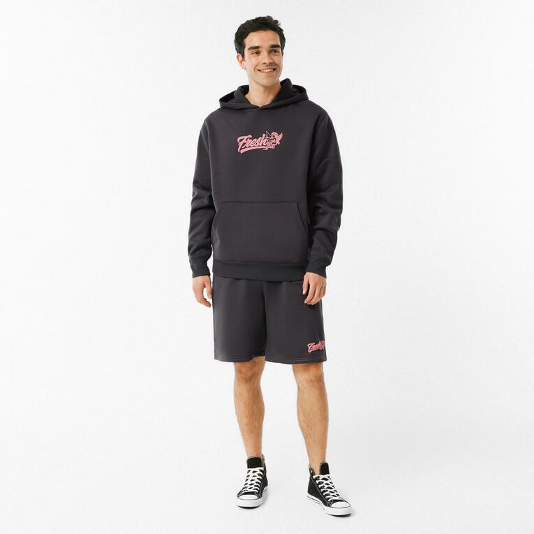 Garage Men's Fresh Graphic Shorts, Grey Dark, hi-res