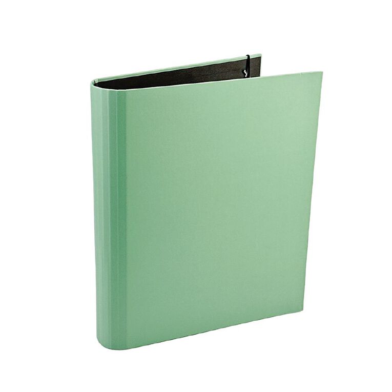 WS Ringbinder 38mm Round 2d A4 Sage, , hi-res