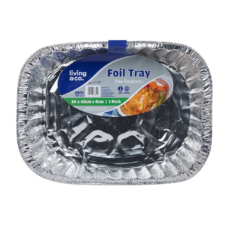 Living & Co Foil Tray 34 x 45cm, , hi-res