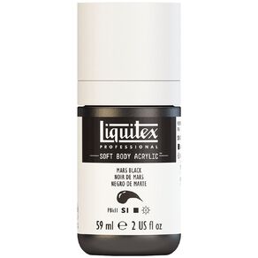Liquitex Soft Body S1 Acrylic Paint Mars Black