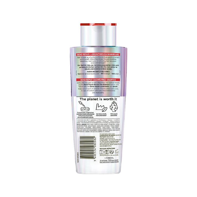 L'Oreal Paris Elvive Bond Repair Shampoo 200ml, , hi-res