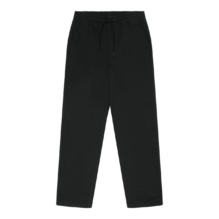 Young Original Boys' School Pants, Black, hi-res