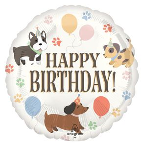 Anagram 45cm Standard Pawsome Birthday Balloon