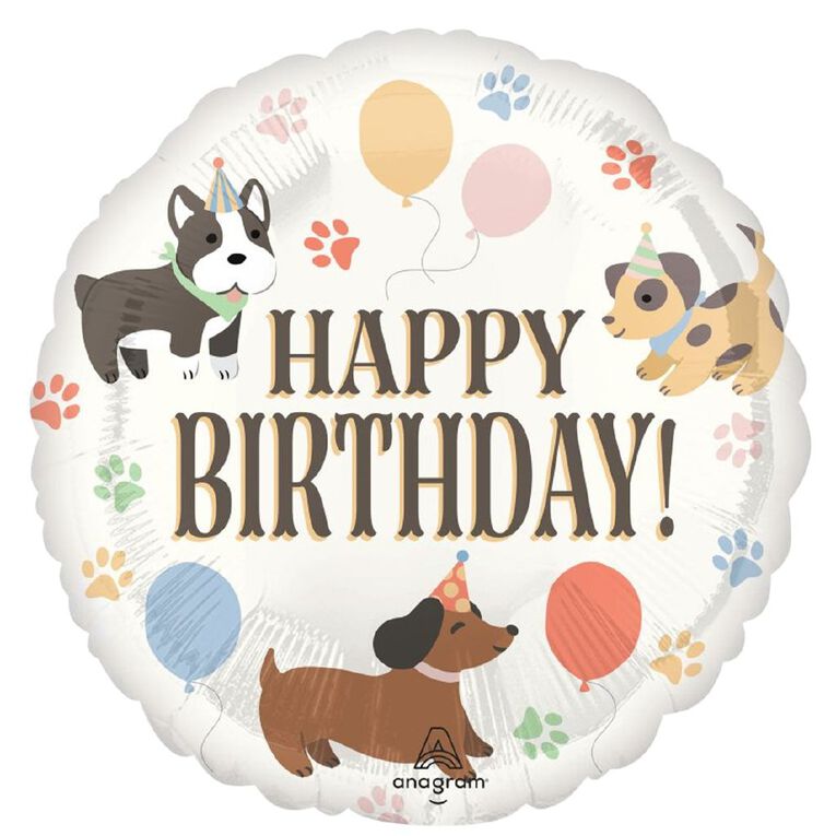 Anagram 45cm Standard Pawsome Birthday Balloon, , hi-res