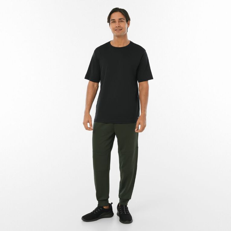 Active Intent Men's Panel Pants, Black, hi-res