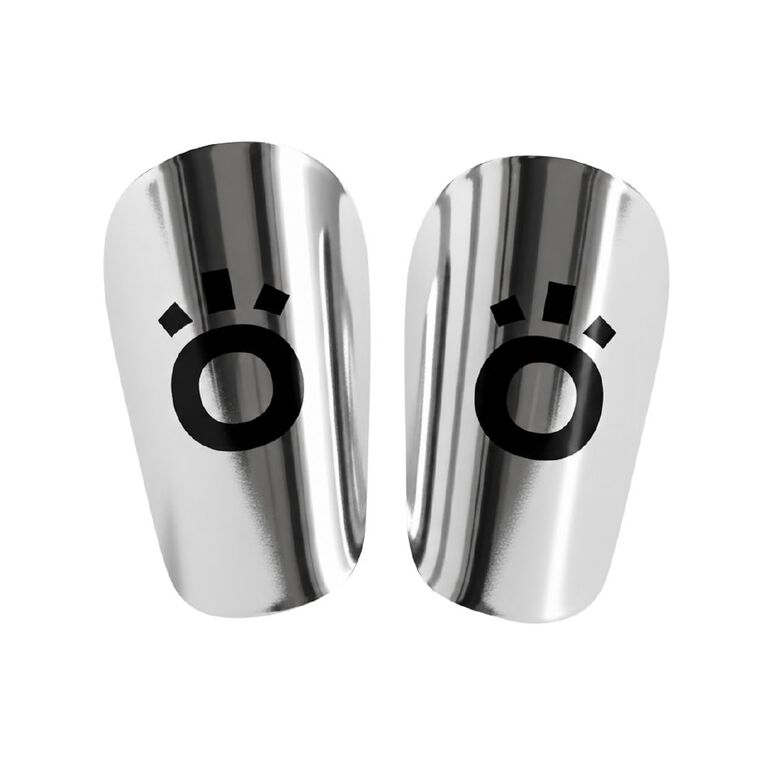 ONZ Mini Shinguards Chrome Silver One Size, Silver, hi-res