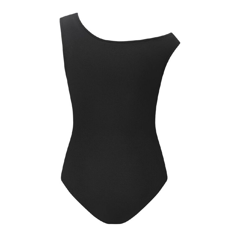 H&H Women's Contour Stretch Off Shoulder Bodysuit, Black, hi-res