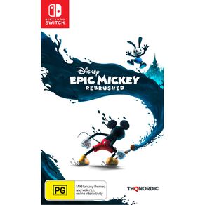 Nintendo Switch Disney Epic Mickey Rebrushed