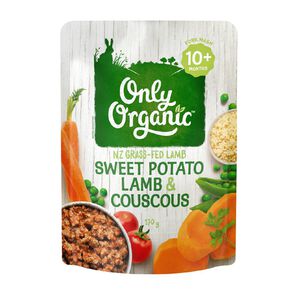 Only Organic Sweet Potato Lamb & Couscous 10+ Months