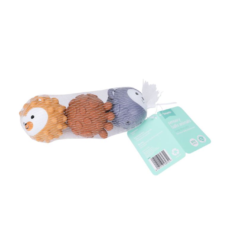Babywise Colorful Soft Sensory Toys & Animals Sensory Balls 3 Pack, , hi-res