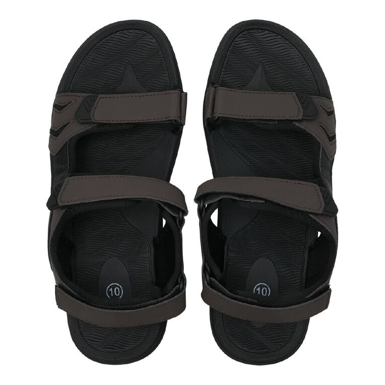 H&H Men's Arnold Sandals, Brown, hi-res