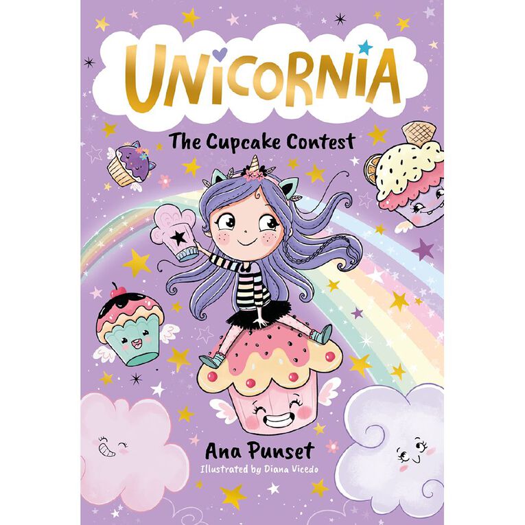 Unicornia #3 The Cupcake Contest by Ana Punset, , hi-res
