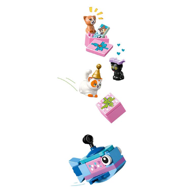 LEGO Friends Cat Birthday Party and Tree House 42666, , hi-res