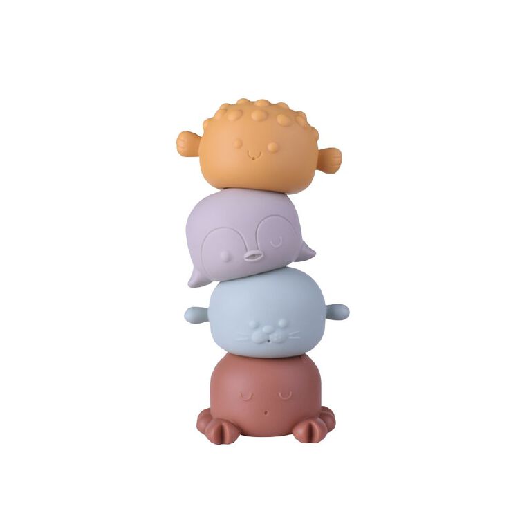 Babywise Water Spray Bath Animals 4 Pack, , hi-res