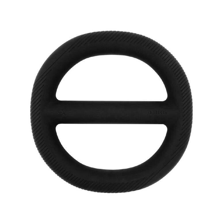Active Intent Fitness Silicone Weight Ring 4.3kg Black, , hi-res