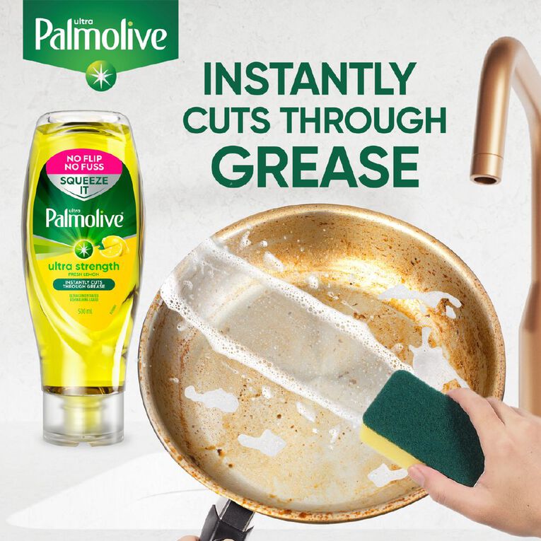 Palmolive Ultra Dishwashing Liquid Squeeze It Lemon 500ml, , hi-res