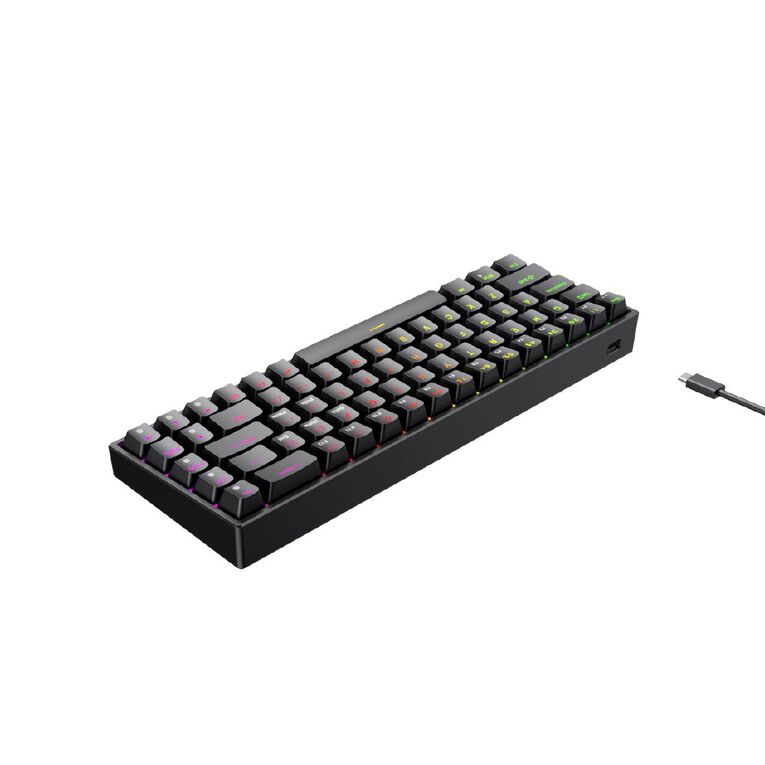 Playmax Mini Mechanical Gaming Keyboard Black, , hi-res