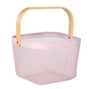 Living & Co Mesh Basket Pink