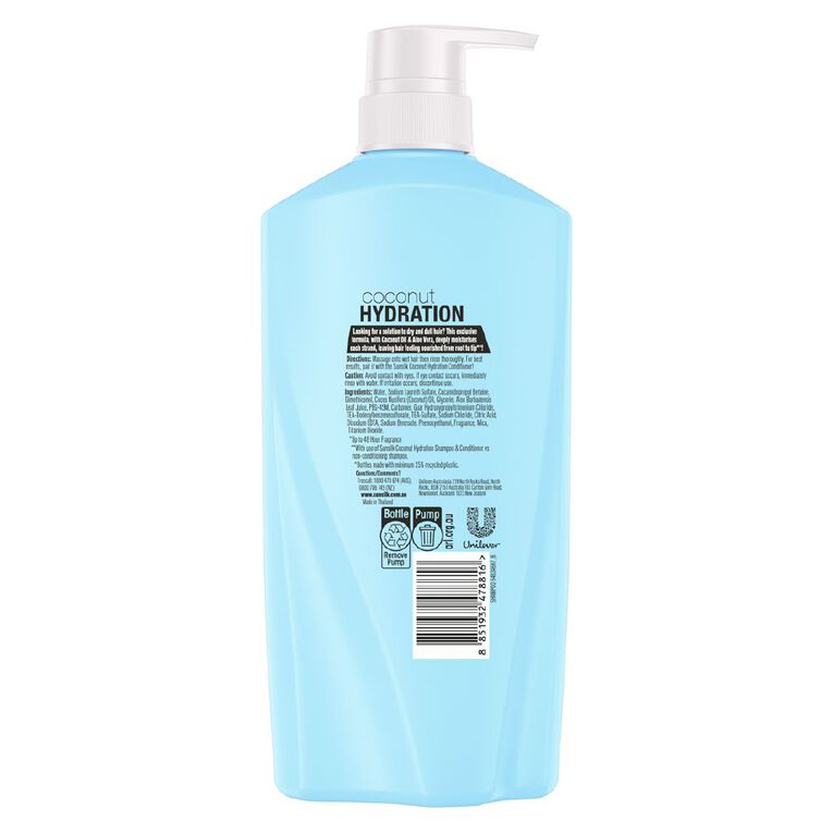 Sunsilk Shampoo Coconut Hydration 700ml, , hi-res