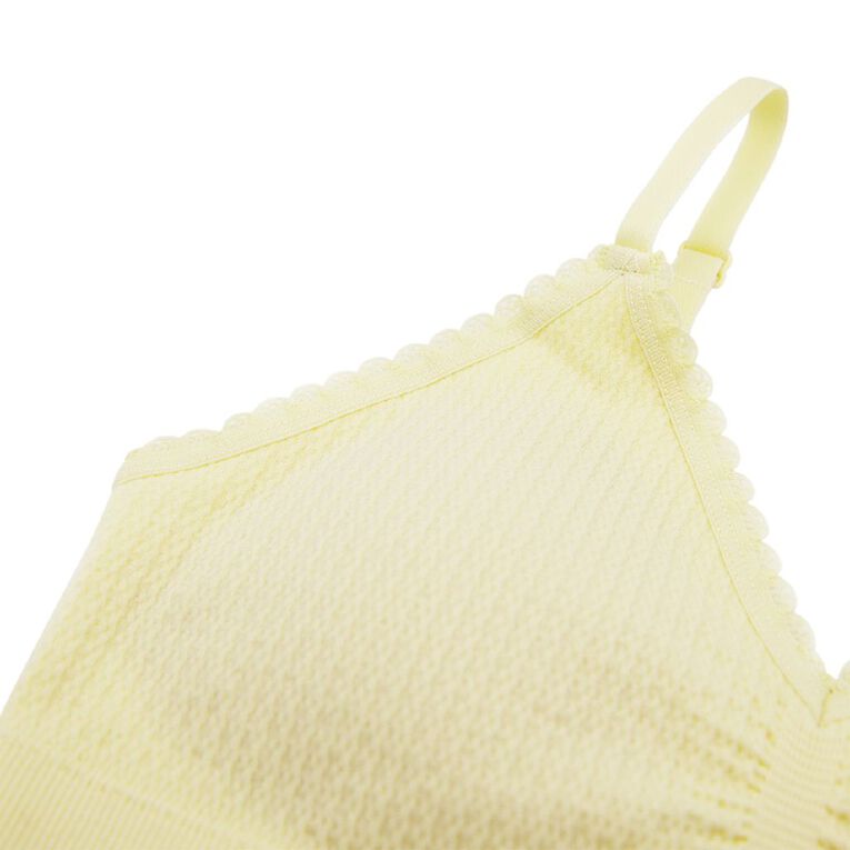 Clio Teen Seamfree Padded Bralette, Yellow Light, hi-res