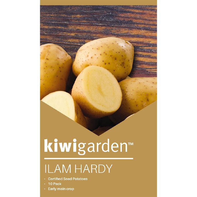 Kiwi Garden Seed Potato Ilam Hardy 10 Pack, , hi-res