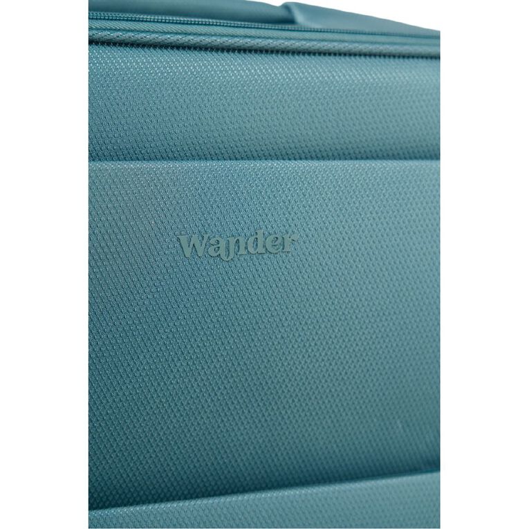 Wander Premium Soft Checked Suitcase 4 Wheel 70cm, , hi-res