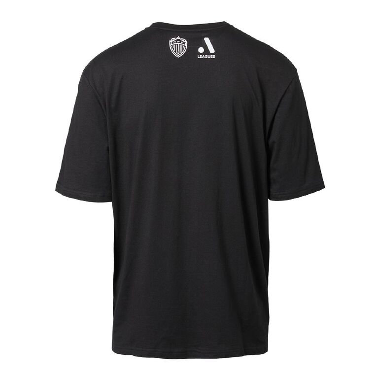 Auckland FC Men's Tee, Black, hi-res