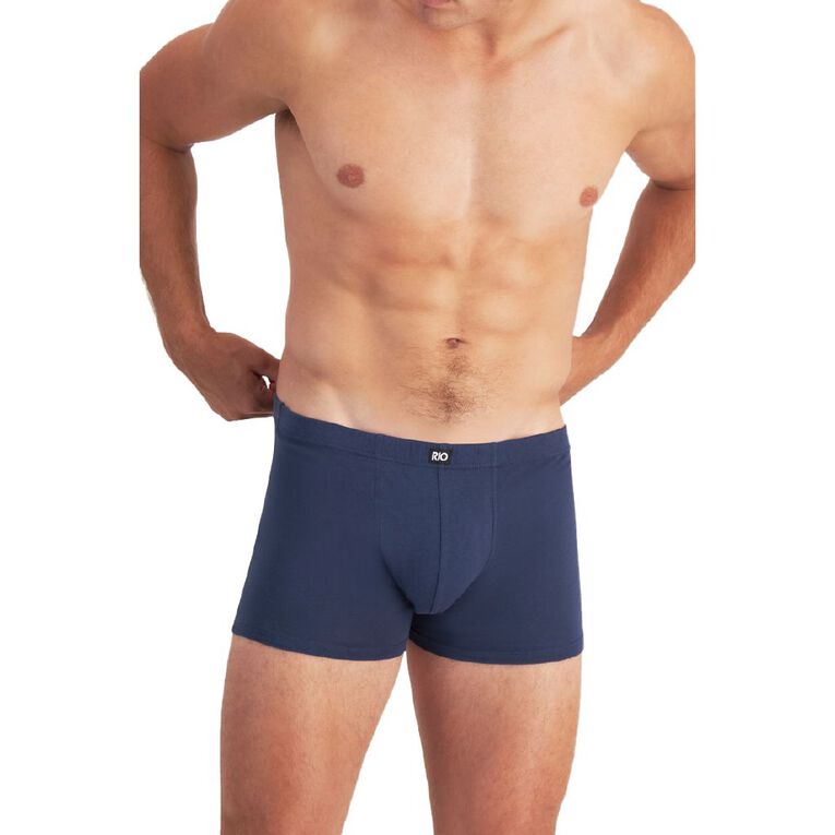 Rio Men's Hipster Briefs 7 Pack, Blue, hi-res