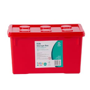 Living & Co Kids Kids Fun Storage Box Red