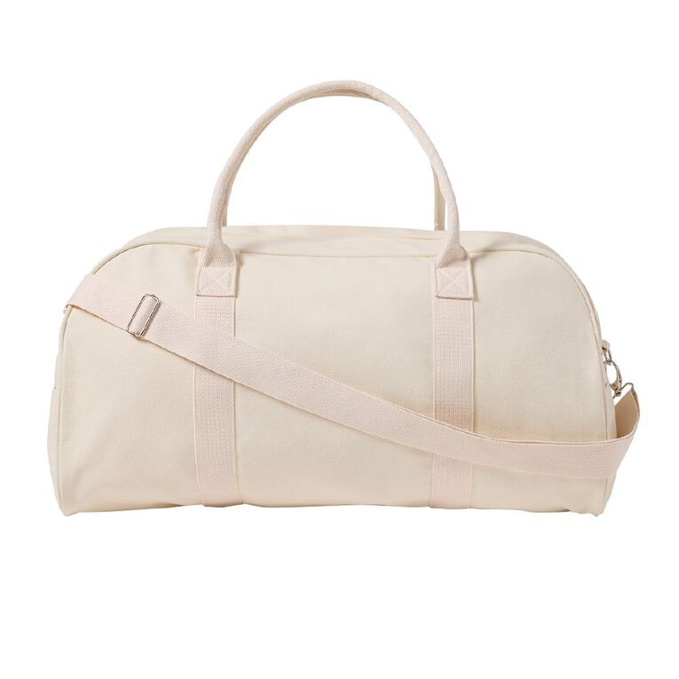 Living & Co Overnight Bag Cream 32L, , hi-res