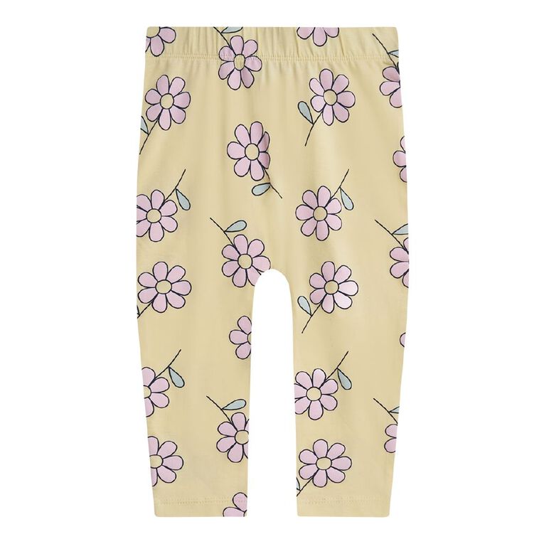 Young Original Babies' Printed Leggings 3 Pack, Purple Light, hi-res