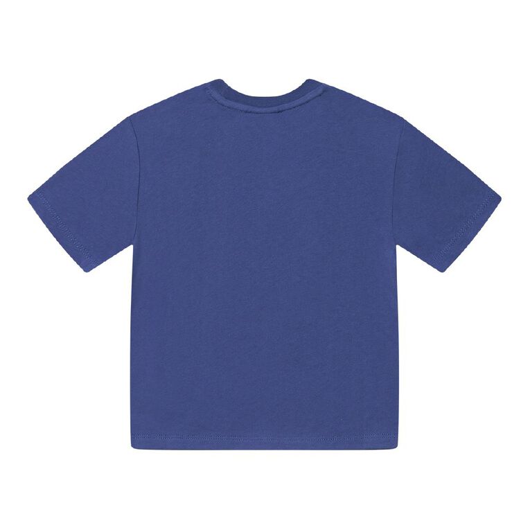 Cars Preschool Printed Relaxed Tee, Blue Dark, hi-res
