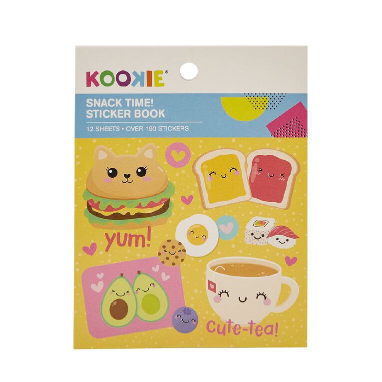 Kookie Mini Sticker Book Animals From Everywhere Multi-Coloured, , hi-res