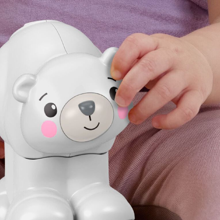 Fisher-Price Press & Go Polar Bear, , hi-res