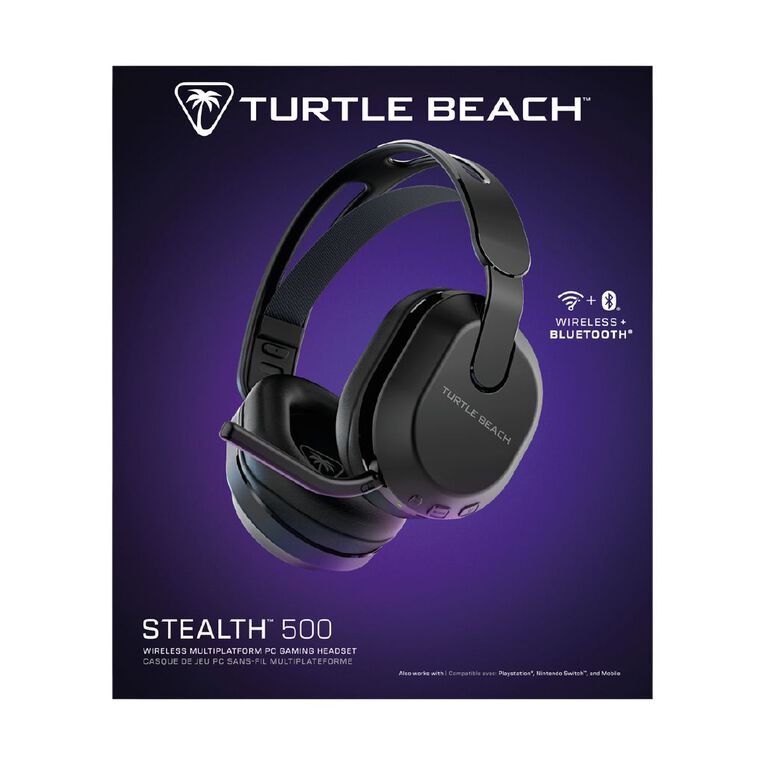 Turtle Beach Stealth 500PC Black Black The Warehouse
