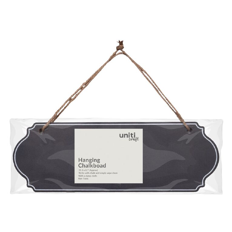 Hanging Chalkboard Rectangular Classic 5.5mm Thickness, , hi-res