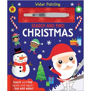 Water Painting Search And Find Christmas by Georgie Taylor