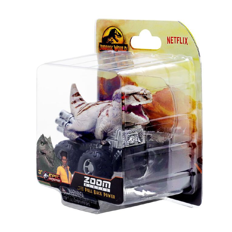Jurassic Zoom Riders Chaos Theory Assorted, , hi-res