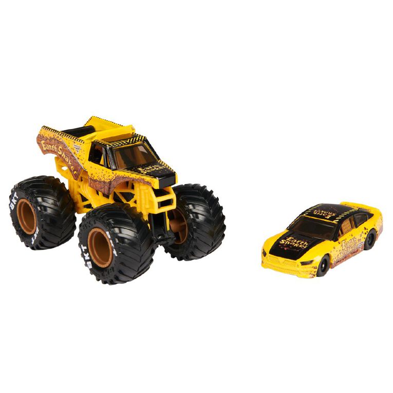 Monster Jam 1:64 Truck and Race Car Assorted, , hi-res