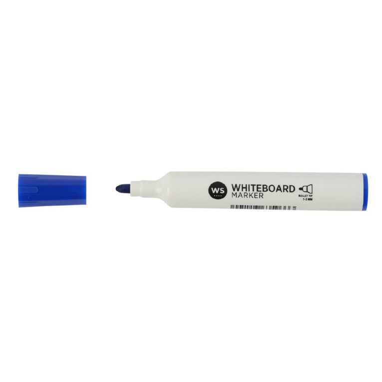 WS Whiteboard Marker Loose Blue, , hi-res