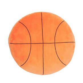 Living & Co Kids Floor Cushion Basketball Orange