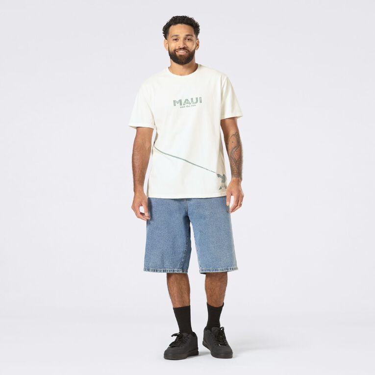 Moana Men's Tee, Cream, hi-res