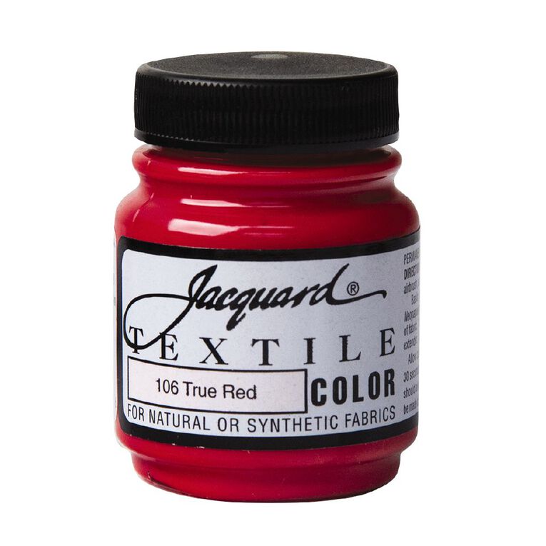 Jacquard Textile Colours 66.54ml True Red, , hi-res
