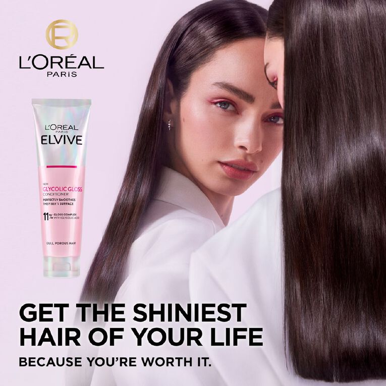 L'Oreal Paris Glycolic Gloss Conditioner 150ml, , hi-res