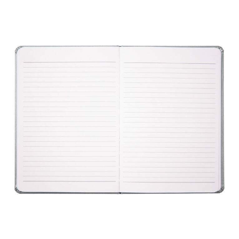 WS Hardcover PU Notebook Grey Mid A5, , hi-res