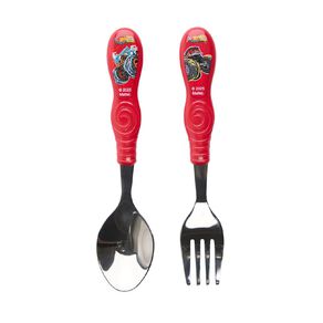 Hot Wheels Epic Cutlery Set Red 2 Piece