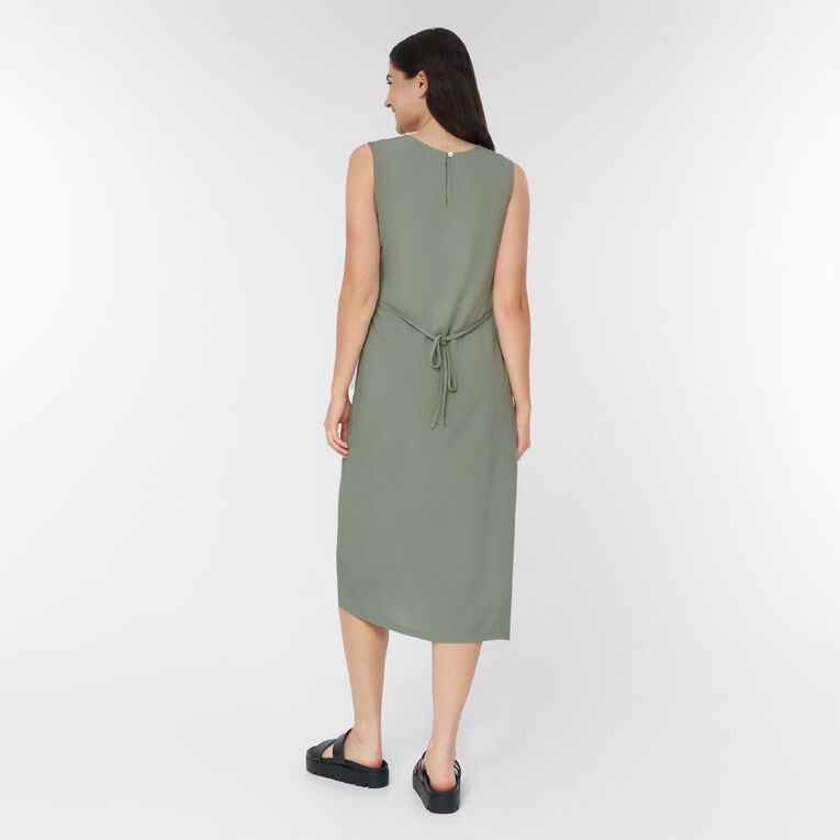Karanga Ink Women's Dress, Green Light, hi-res