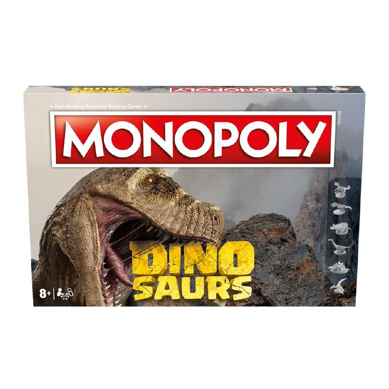 Dinosaurs Monopoly Game, , hi-res