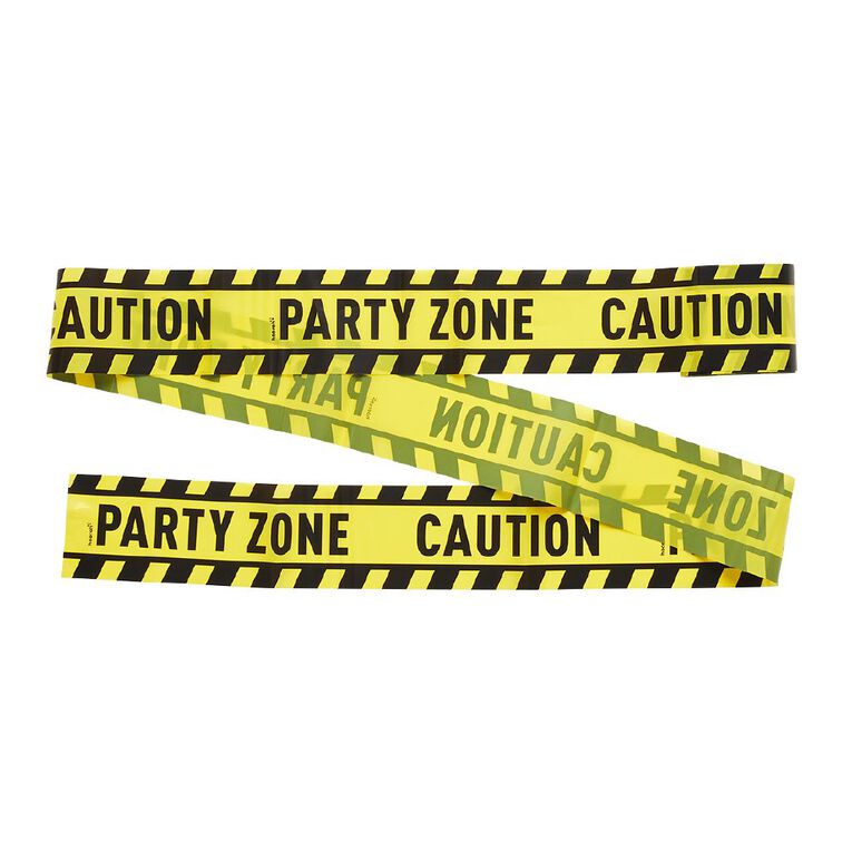 Hoorah Hoorah Construction Theme Party Tape, , hi-res